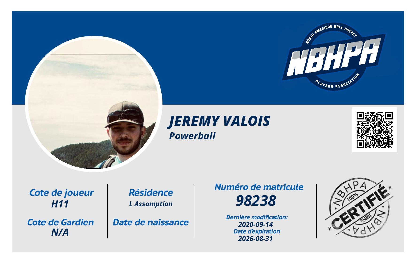 Jeremy Valois