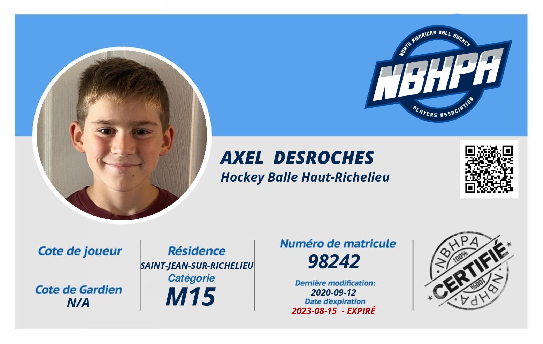 Axel  Desroches