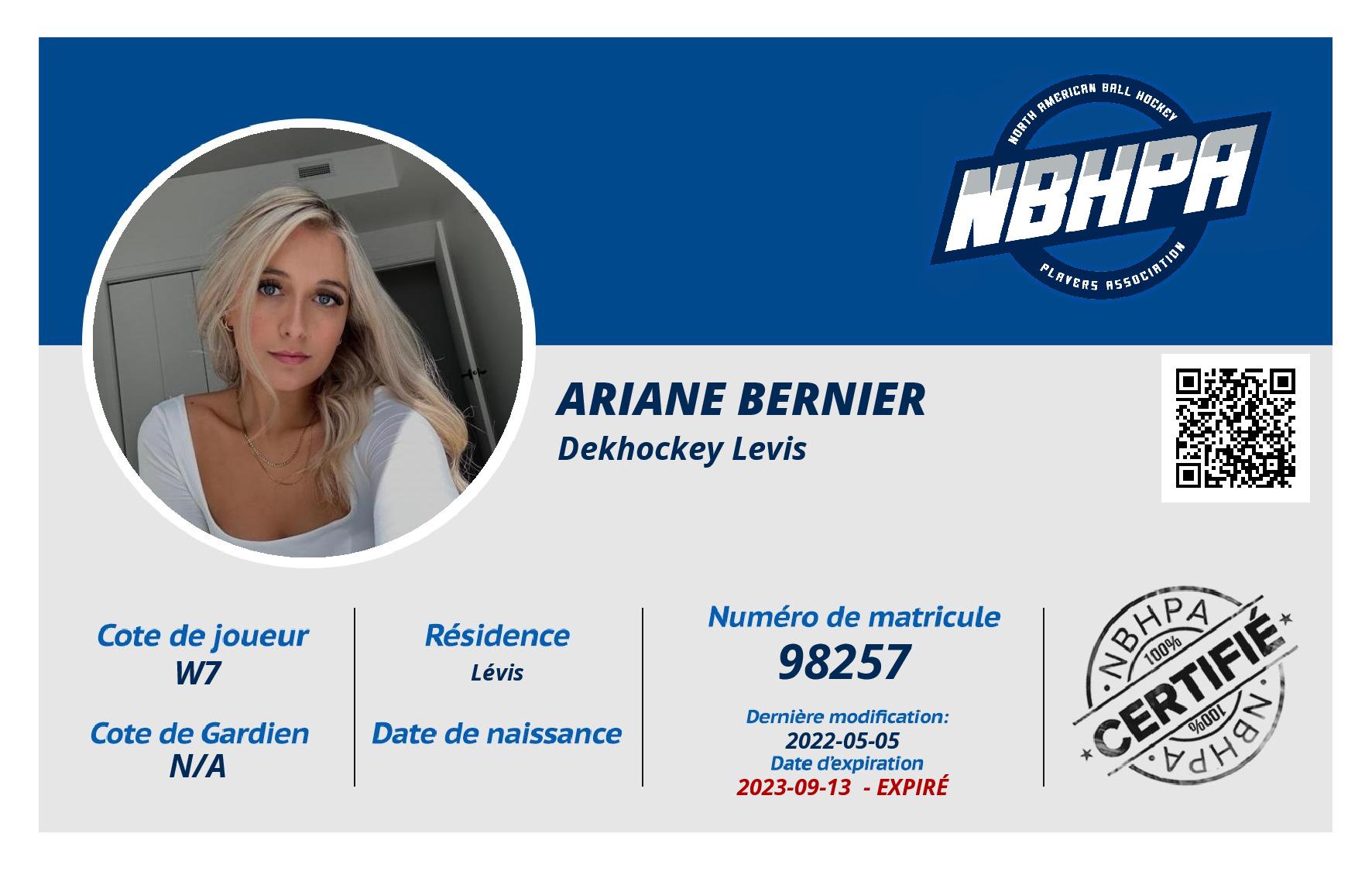 Ariane Bernier
