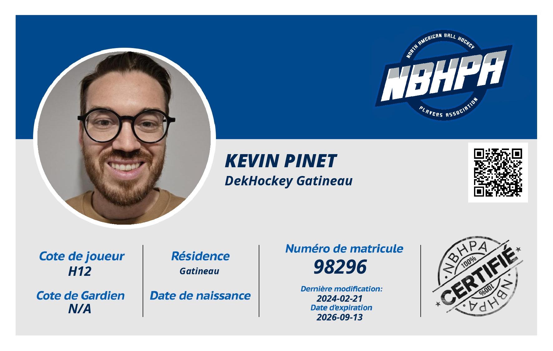 Kevin Pinet