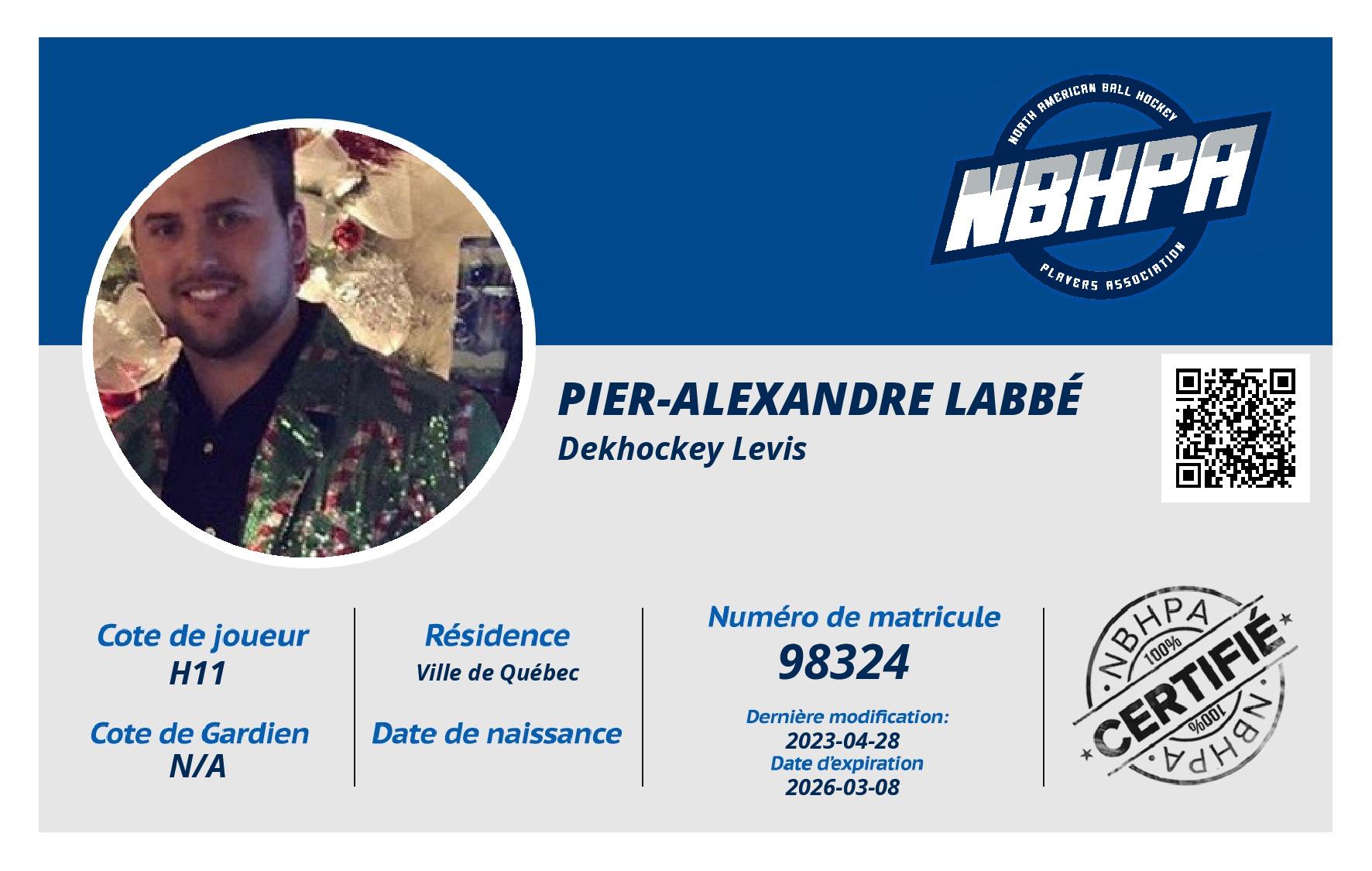 Pier-Alexandre Labbé