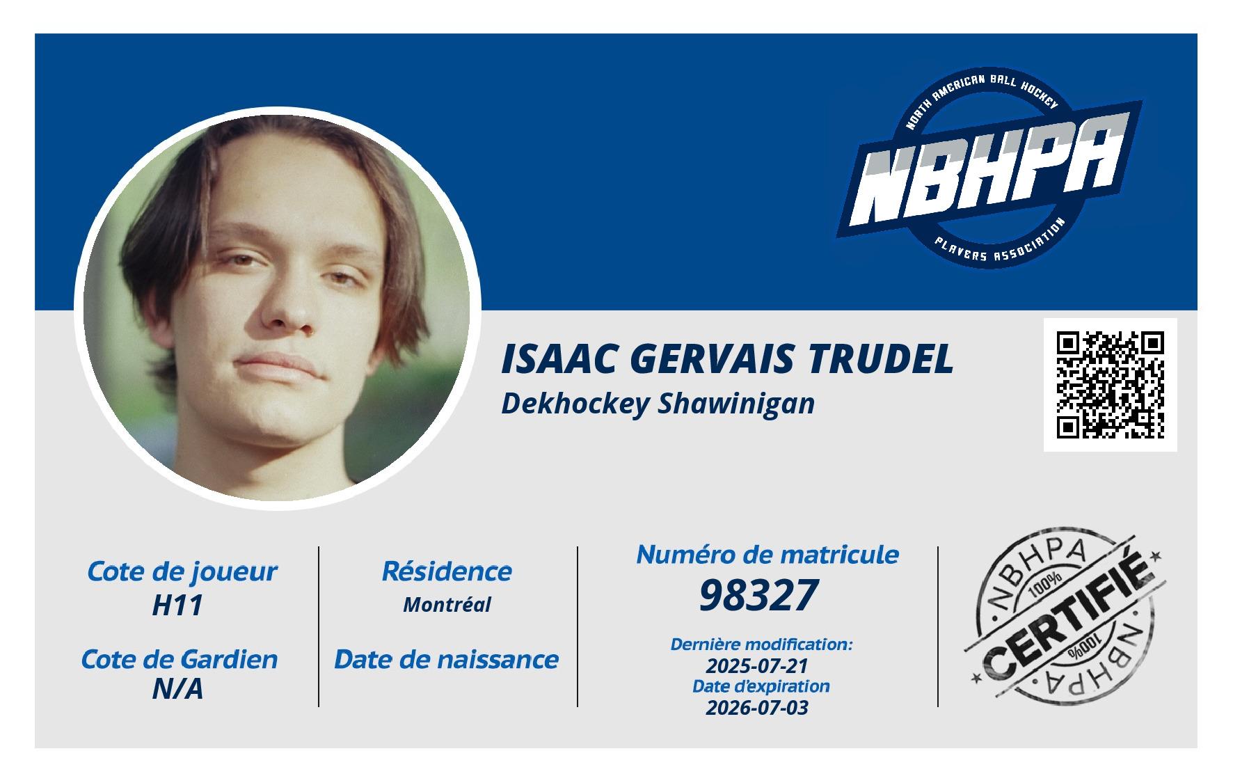 Isaac Gervais Trudel