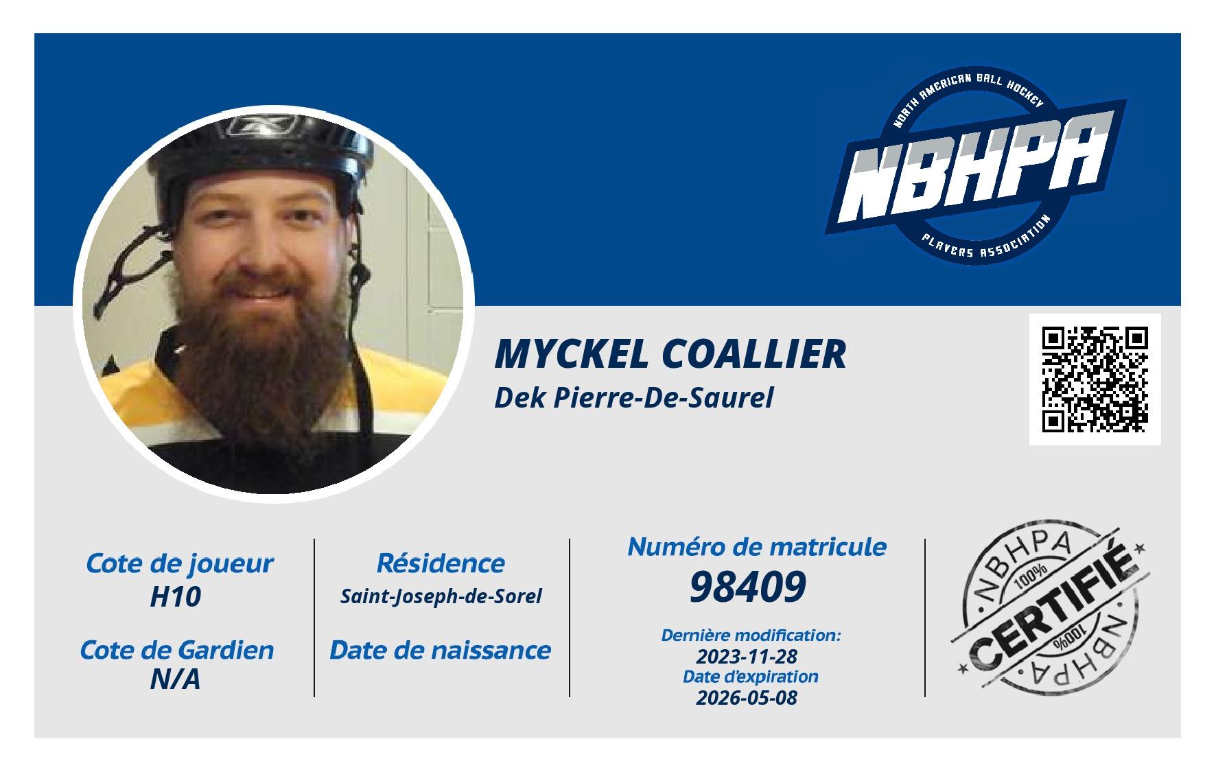 Myckel Coallier