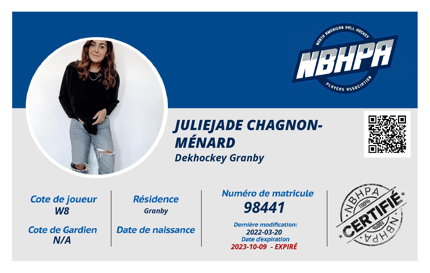 JulieJade Chagnon-Ménard