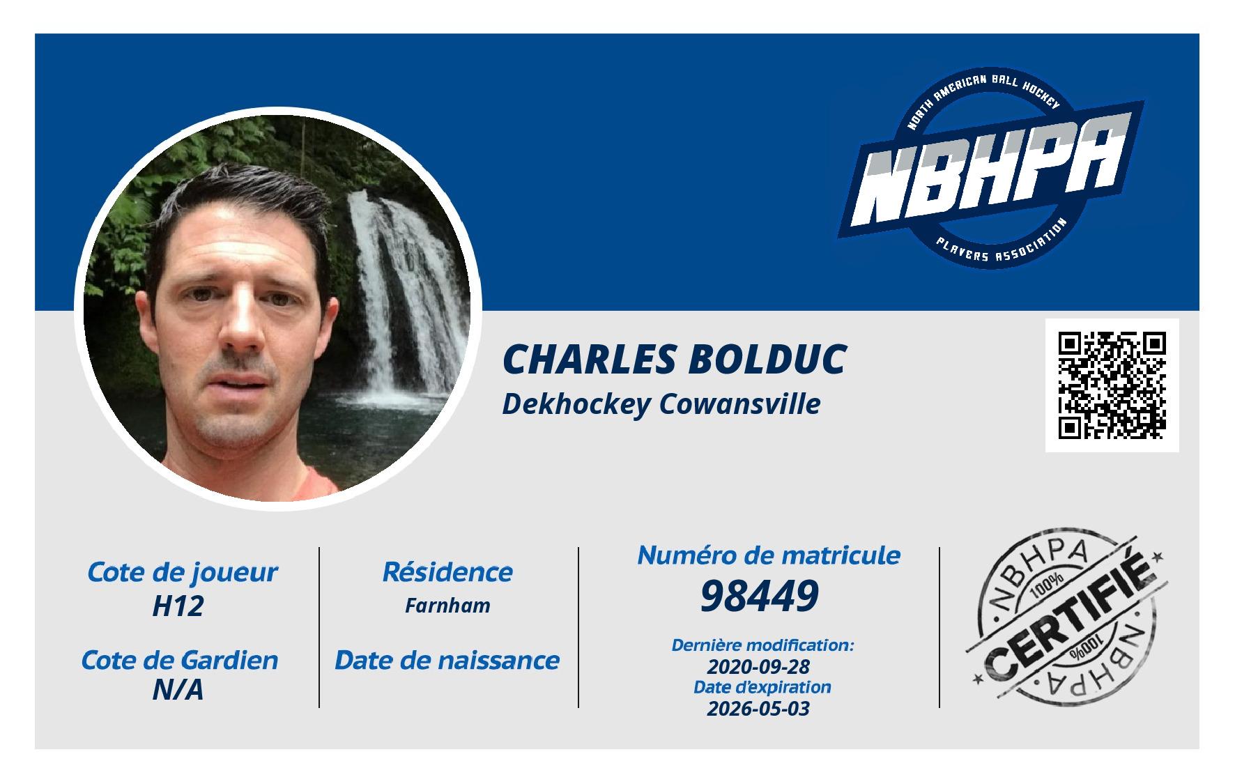 Charles Bolduc