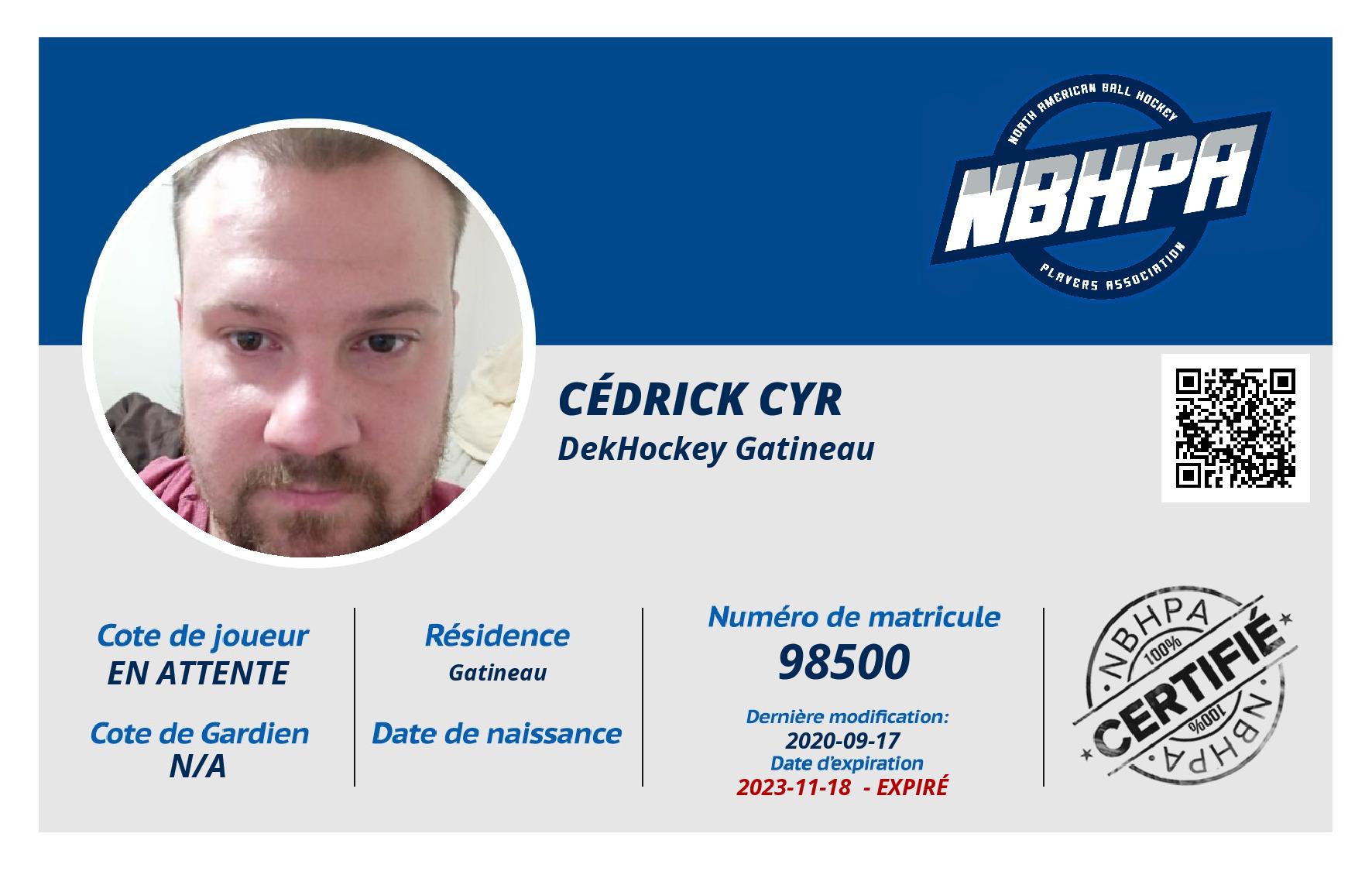 Cédrick Cyr