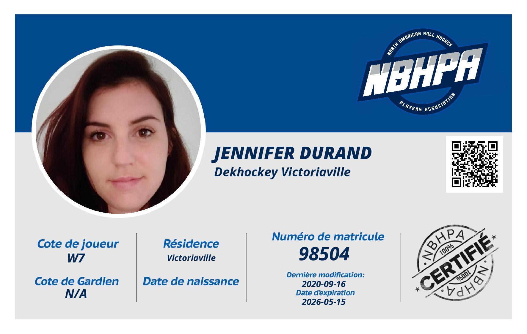 Jennifer Durand