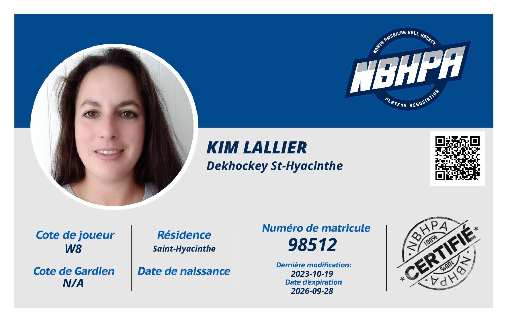 Kim Lallier
