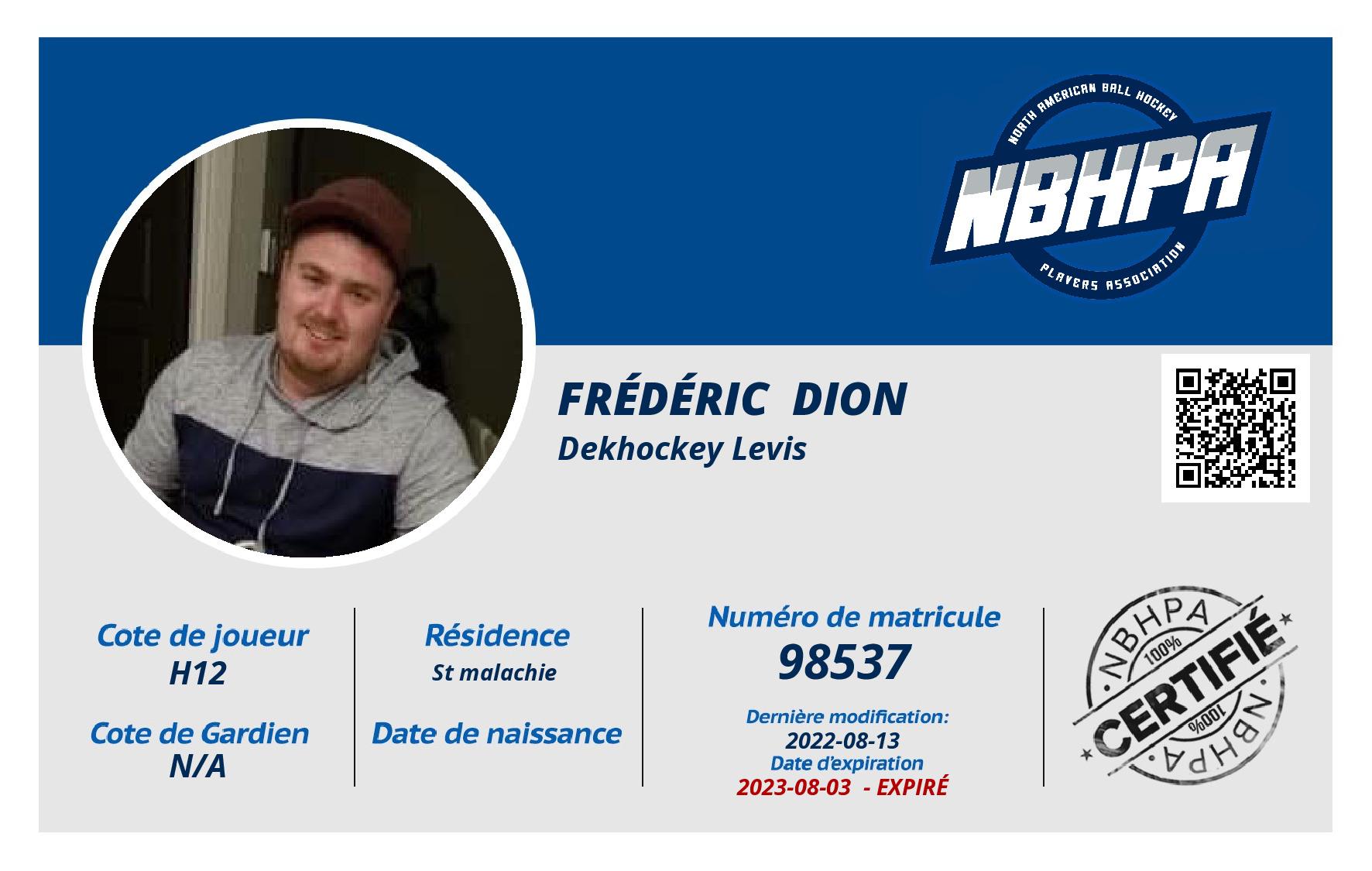 Frédéric  Dion
