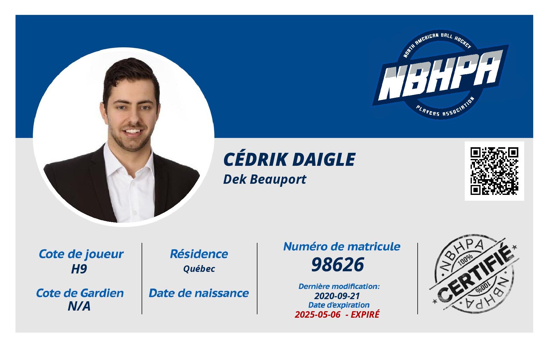 Cédrik Daigle