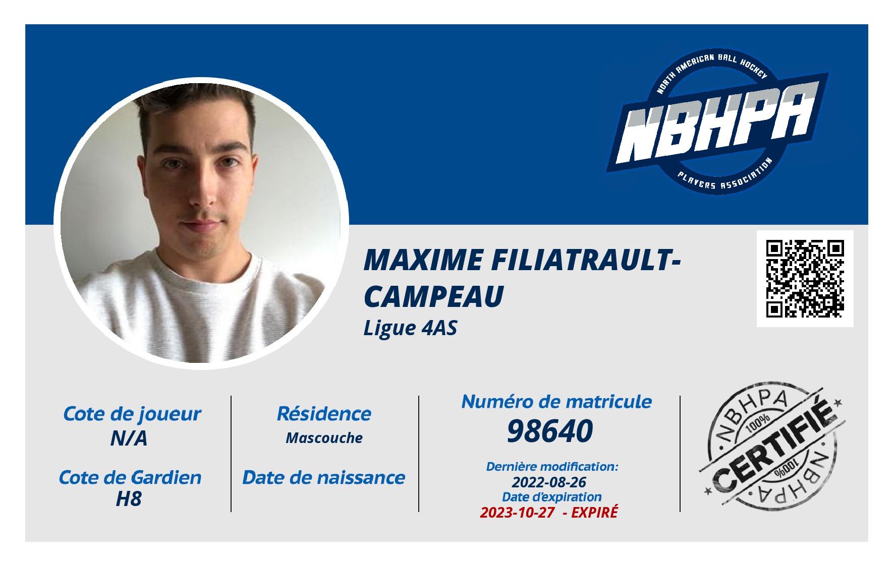 Maxime Filiatrault-Campeau
