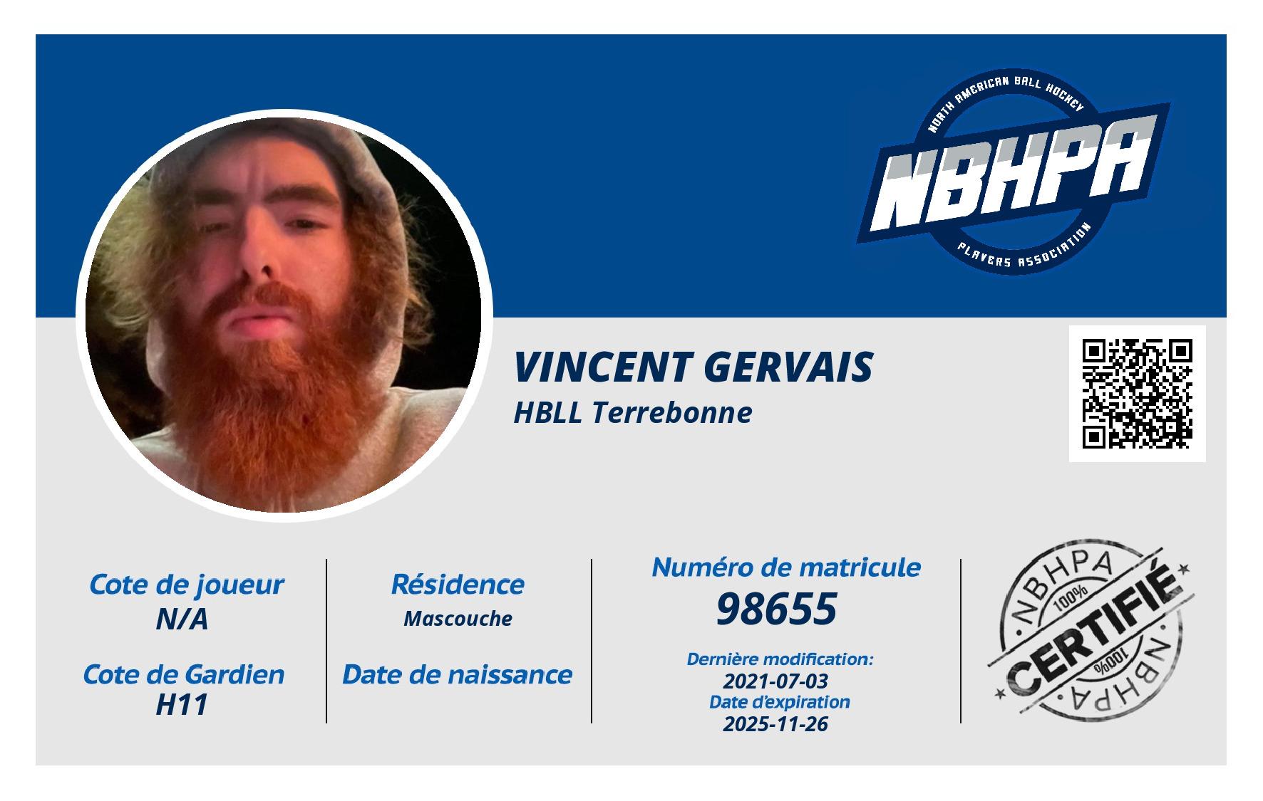 Vincent Gervais