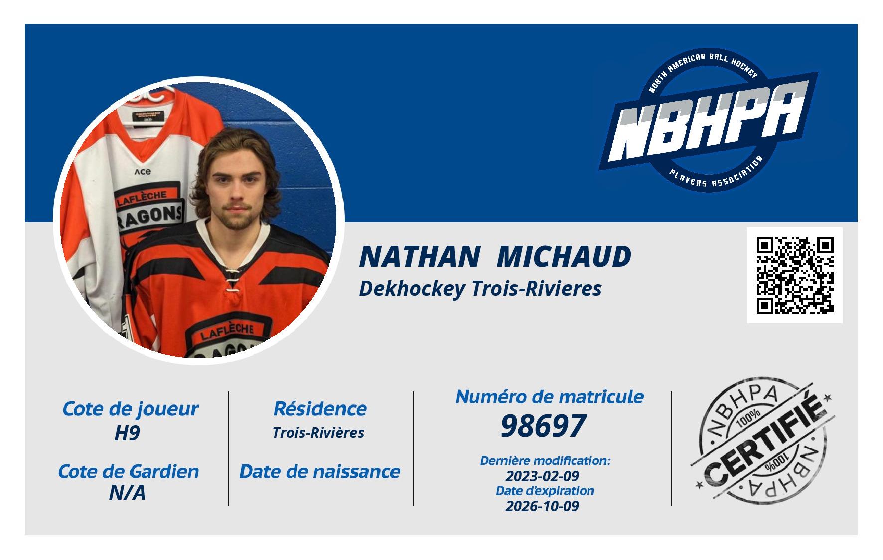 Nathan  Michaud