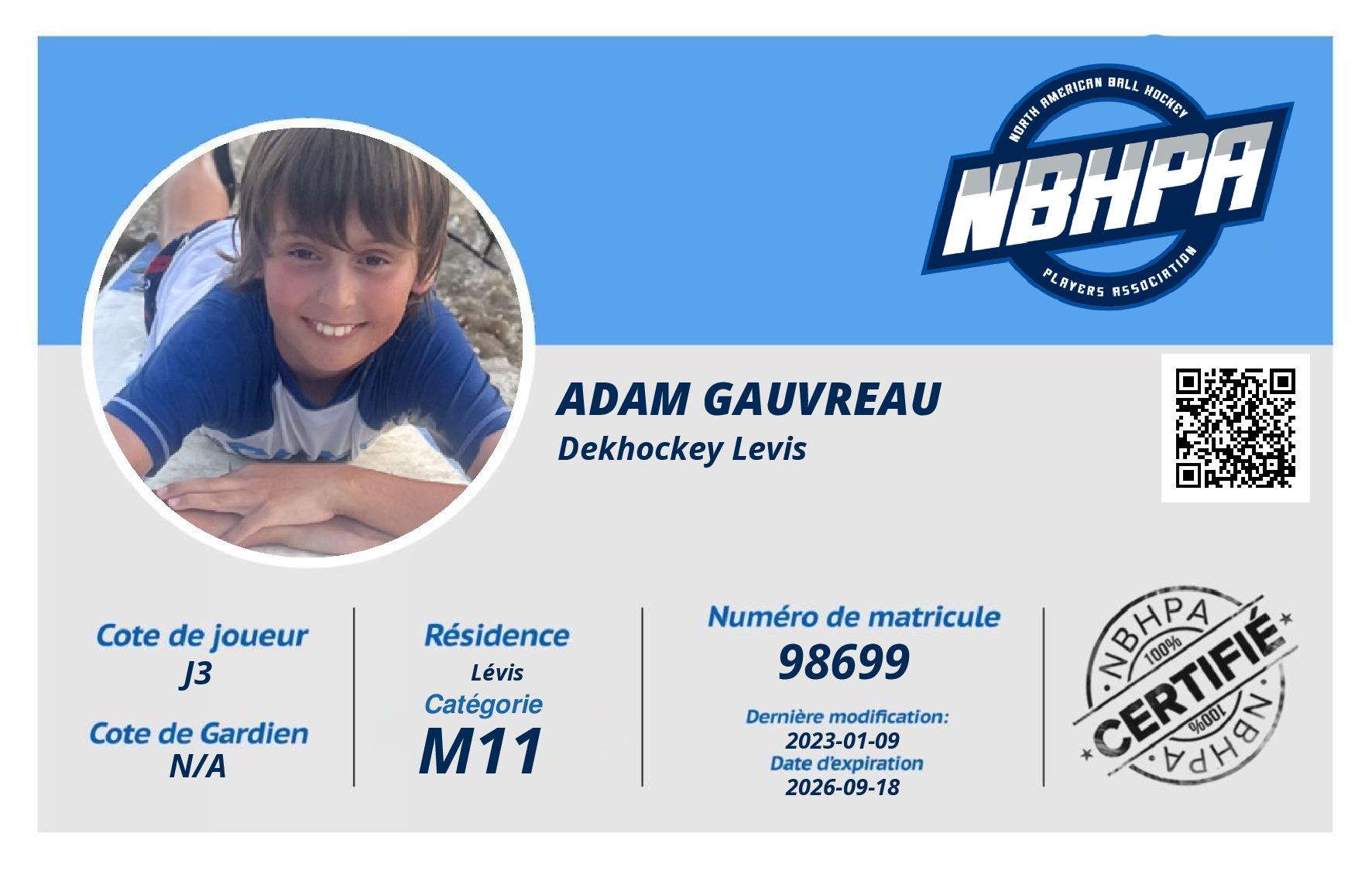 Adam Gauvreau
