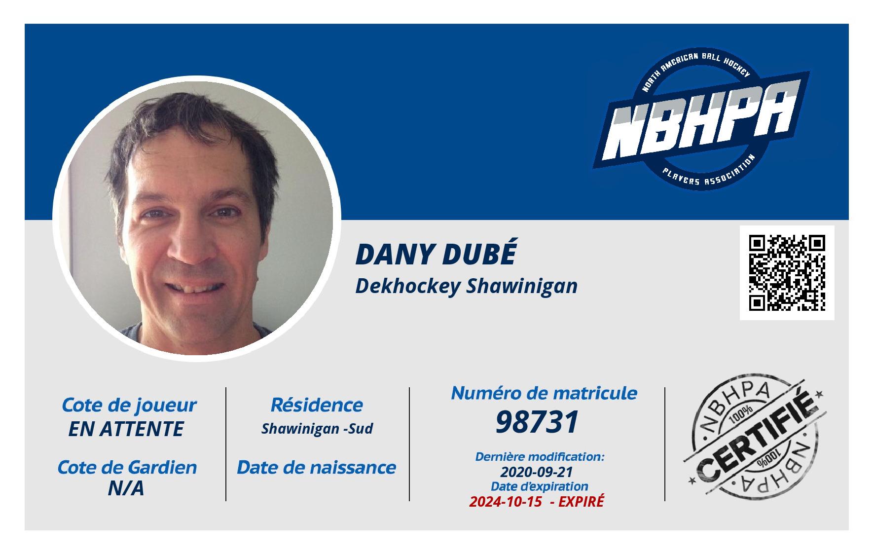 Dany Dubé