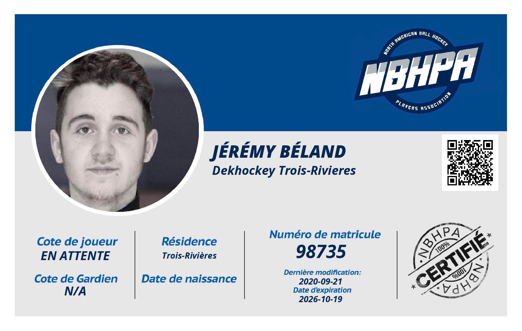 Jérémy Béland