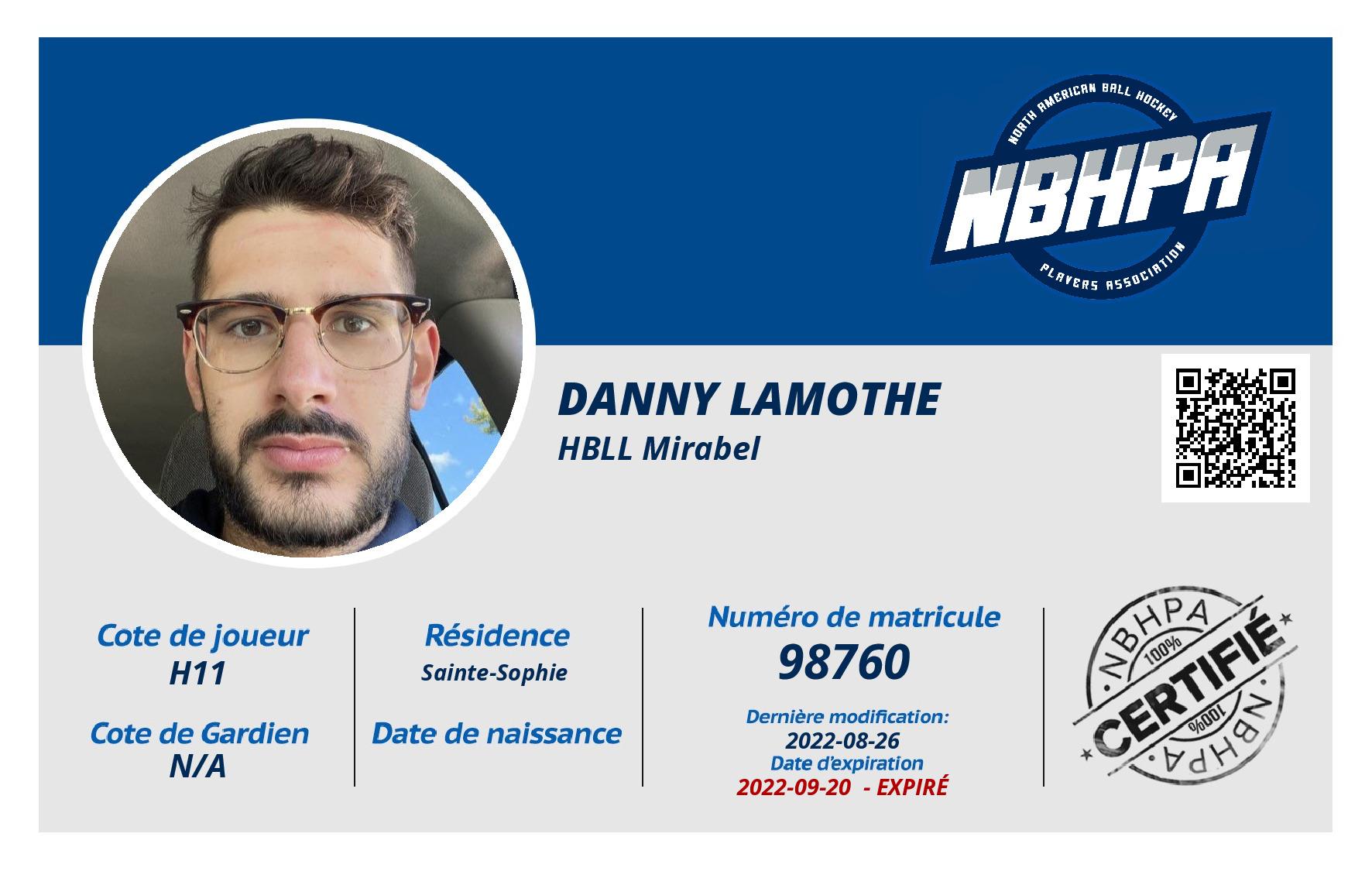 Danny Lamothe