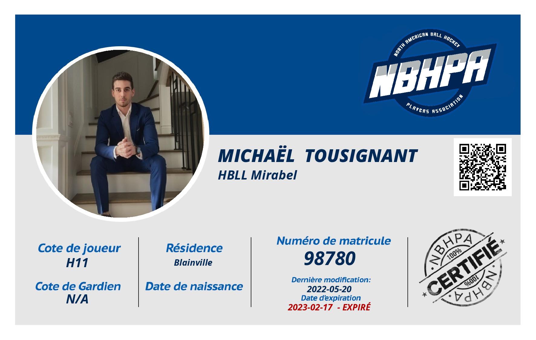 Michaël  Tousignant 