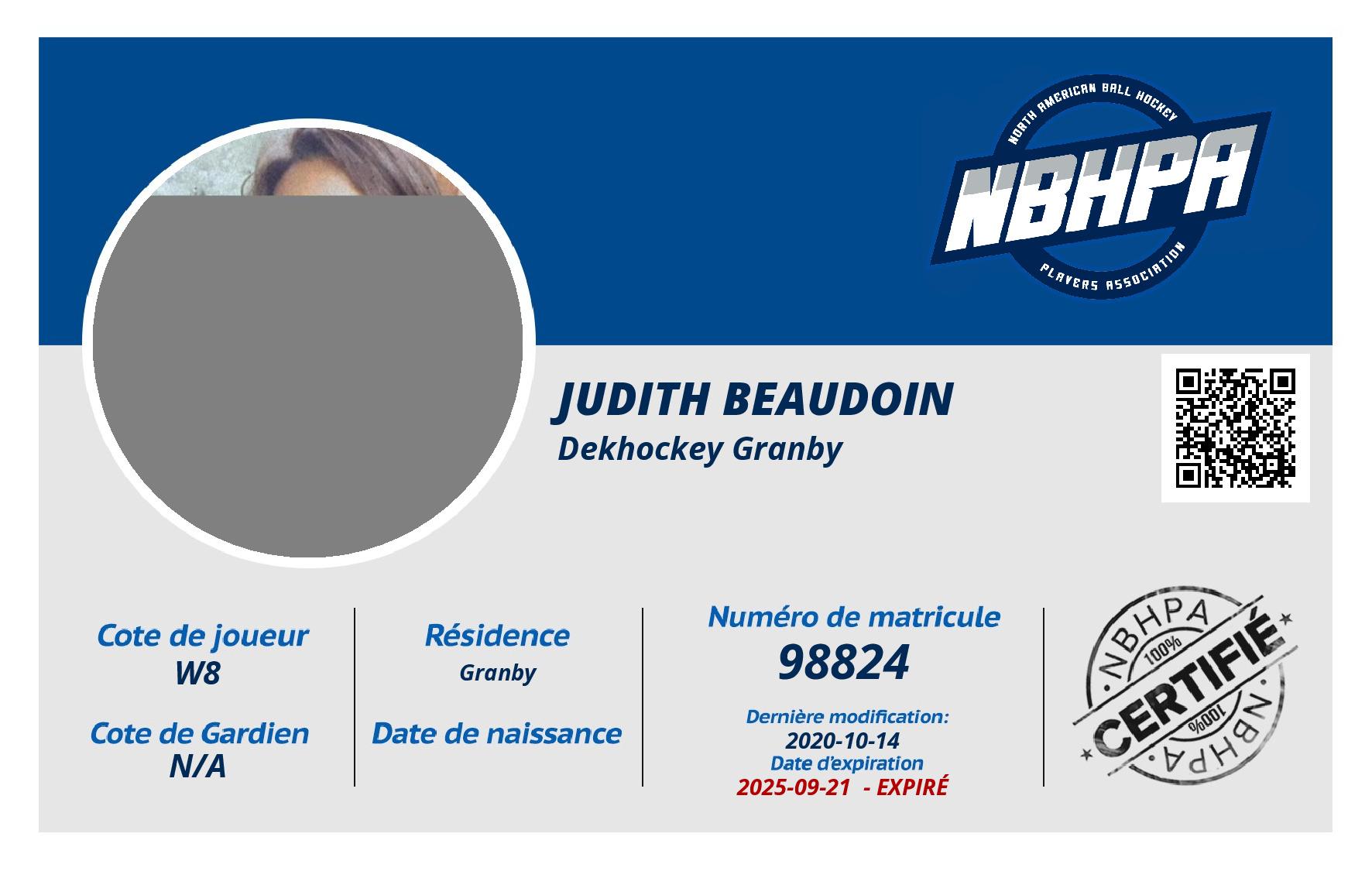 Judith Beaudoin
