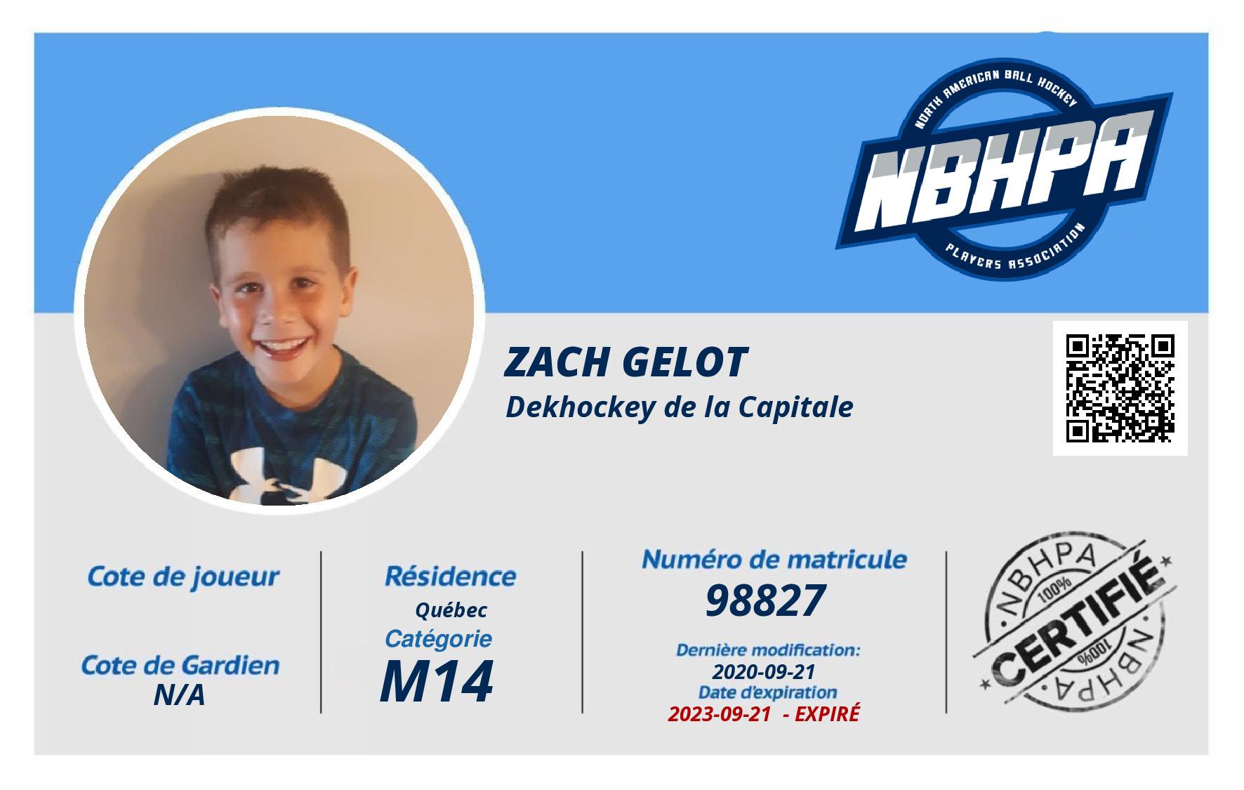 Zach Gelot
