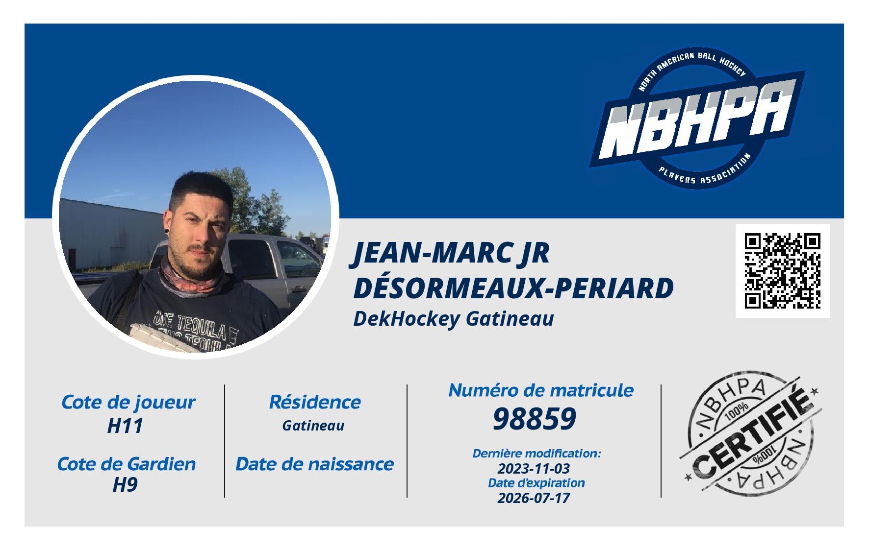 Jean-marc jr  Désormeaux-Periard