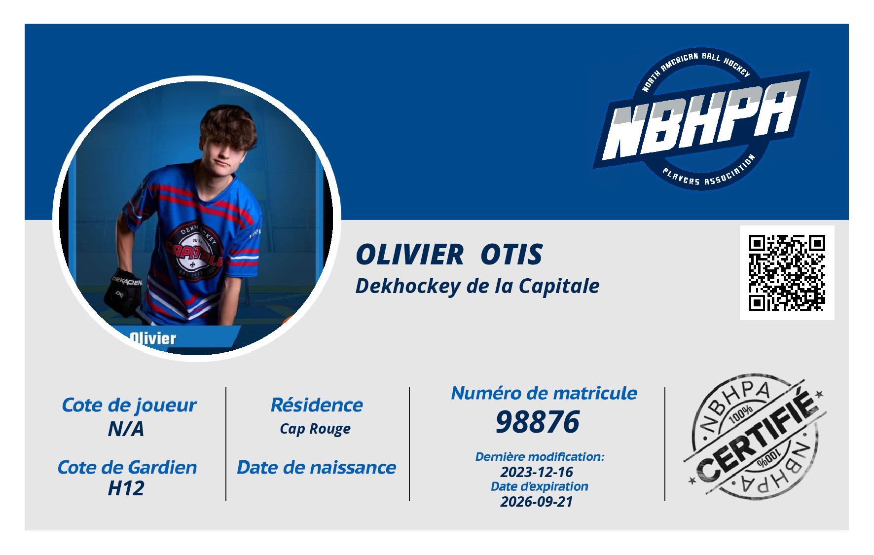 Olivier  Otis 