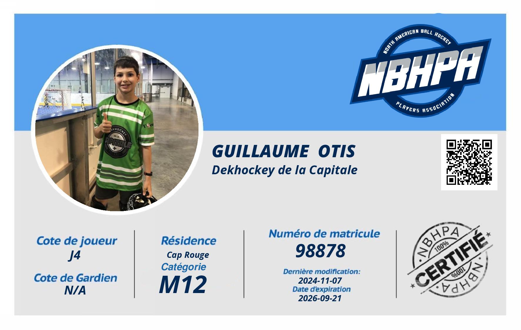 Guillaume  Otis 