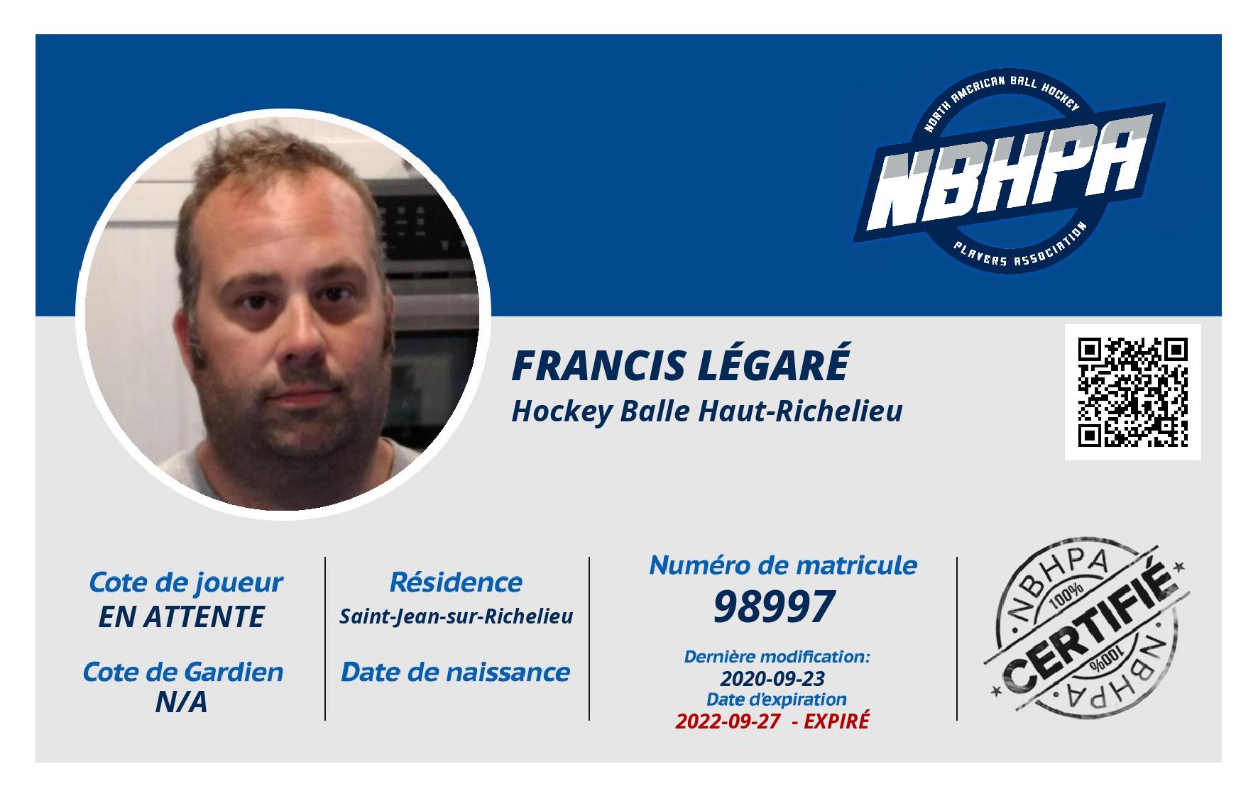 Francis Légaré