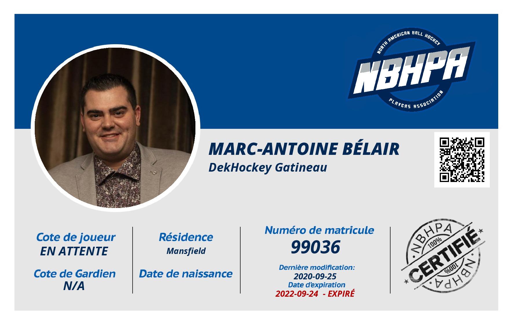 Marc-Antoine Bélair