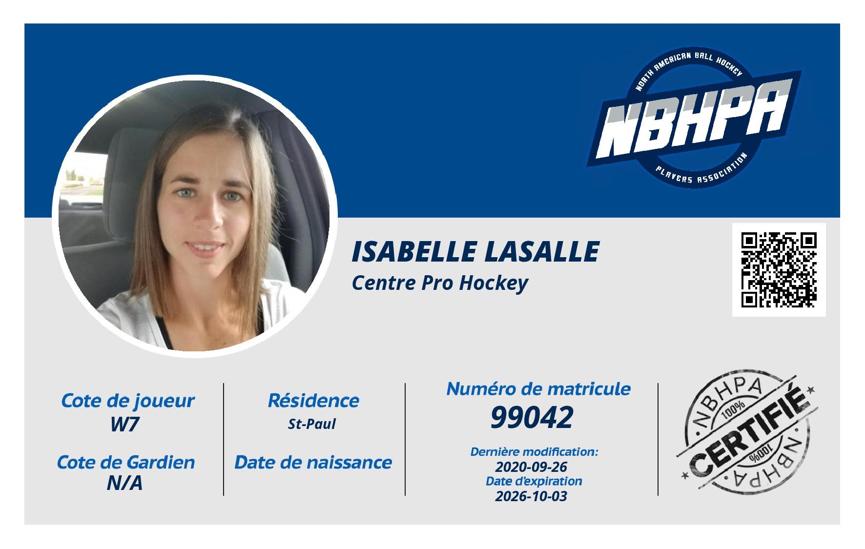 Isabelle Lasalle