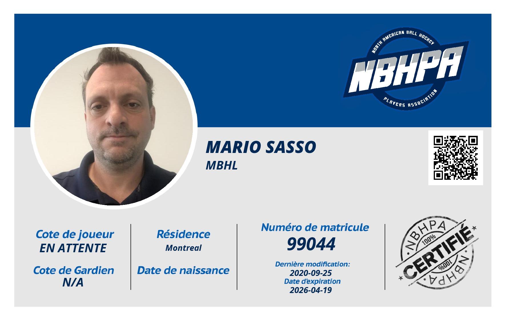 Mario Sasso