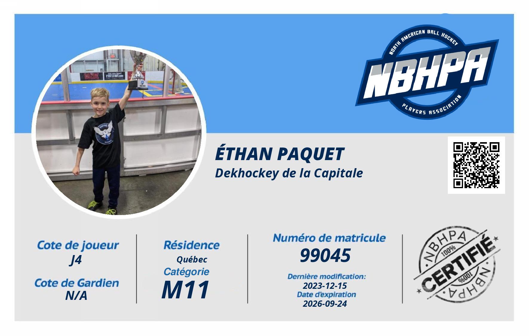 Éthan Paquet