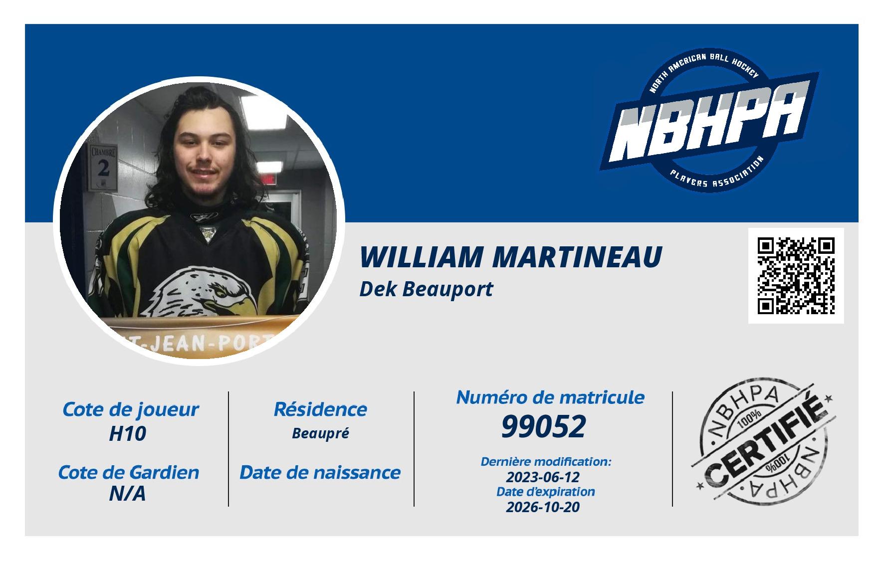 William Martineau
