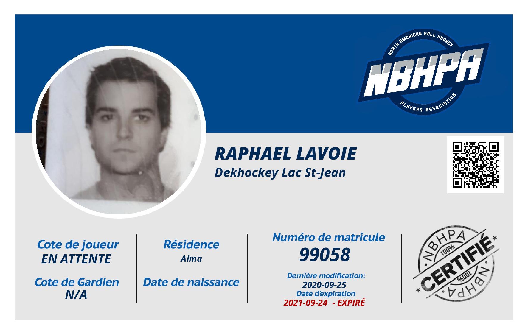 Raphael Lavoie