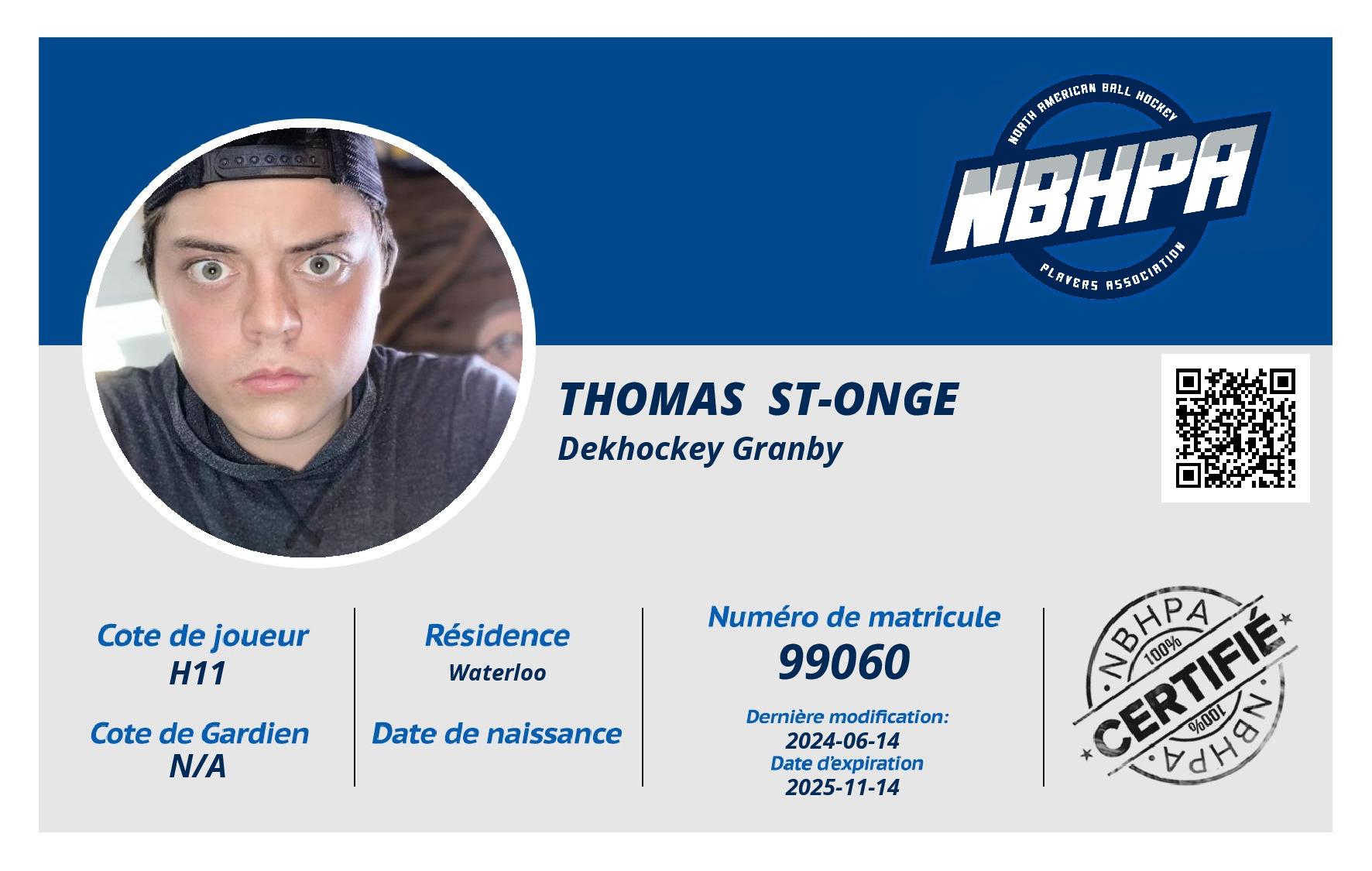 Thomas  St-Onge