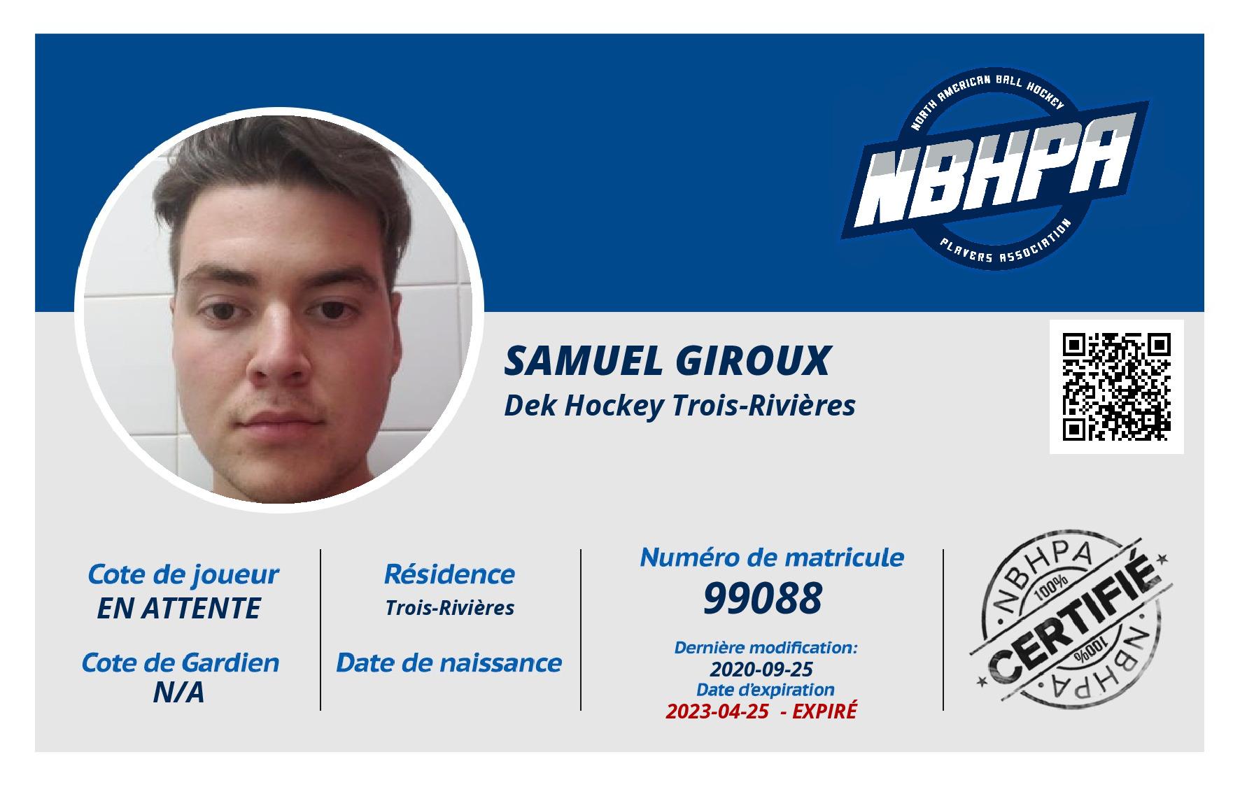 Samuel Giroux