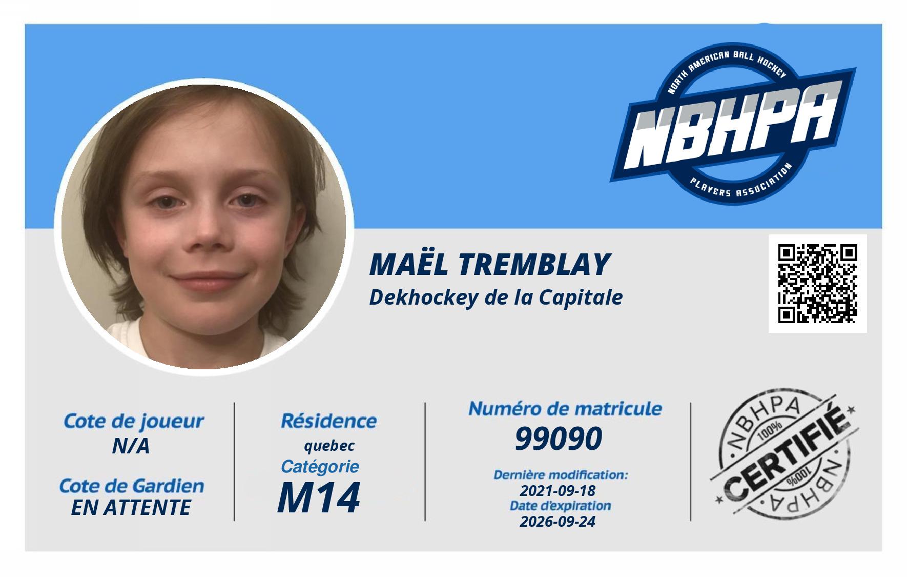 Maël Tremblay