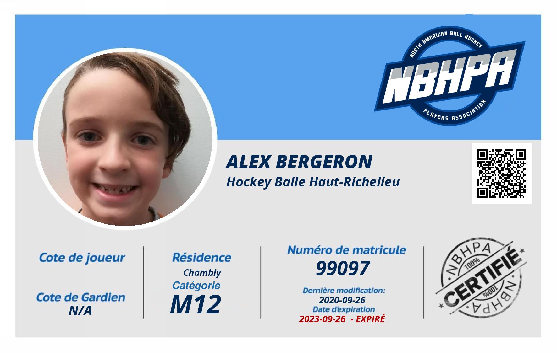 Alex Bergeron