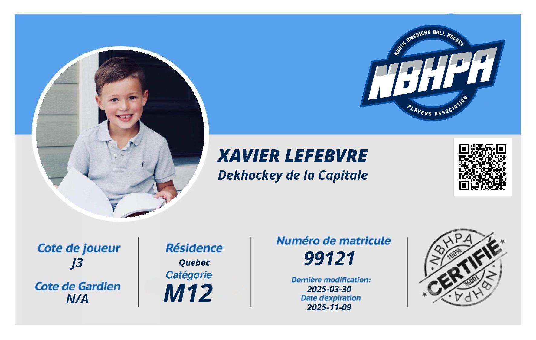 Xavier Lefebvre