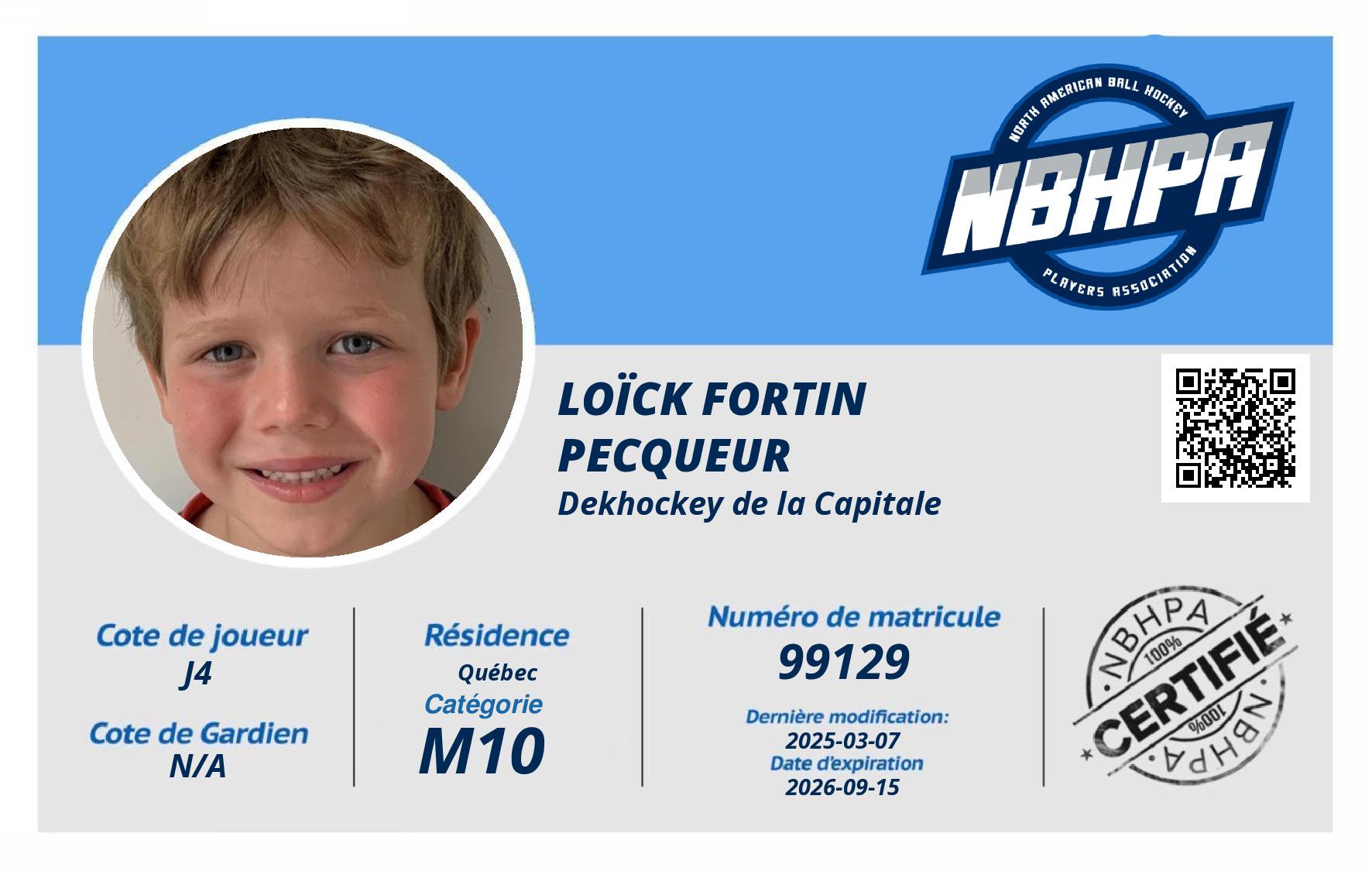 Loïck Fortin Pecqueur
