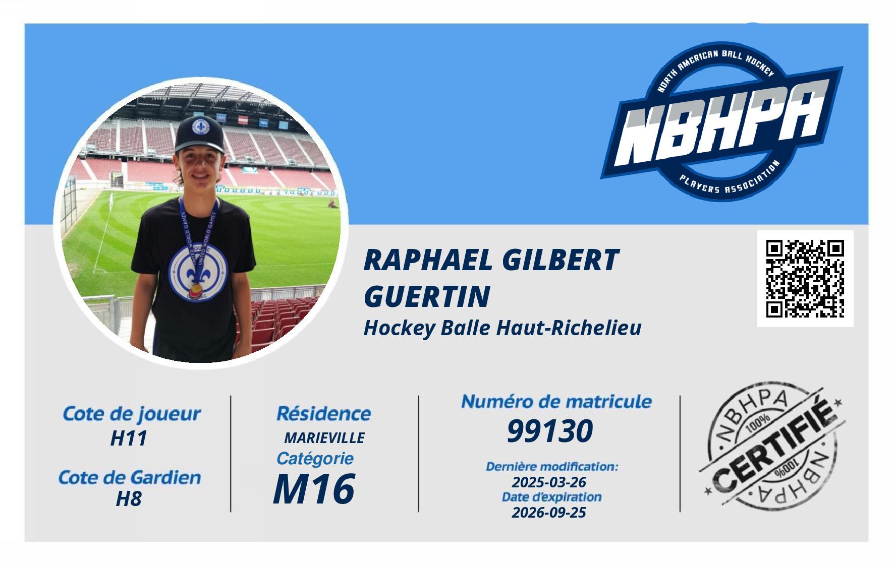 Raphael Gilbert Guertin