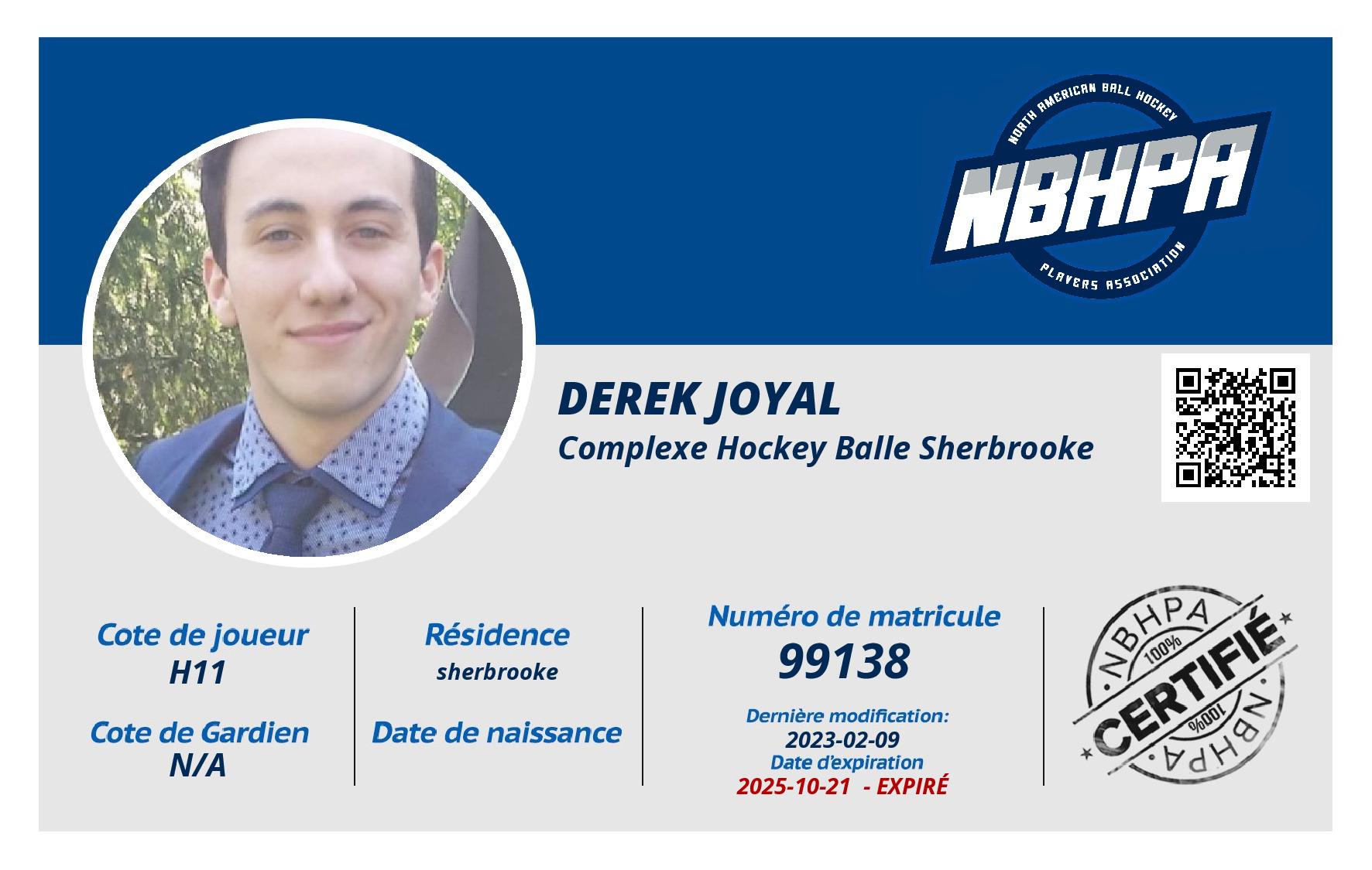 Derek Joyal