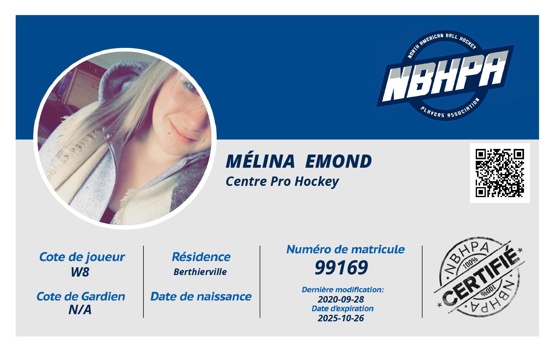 Mélina  Emond