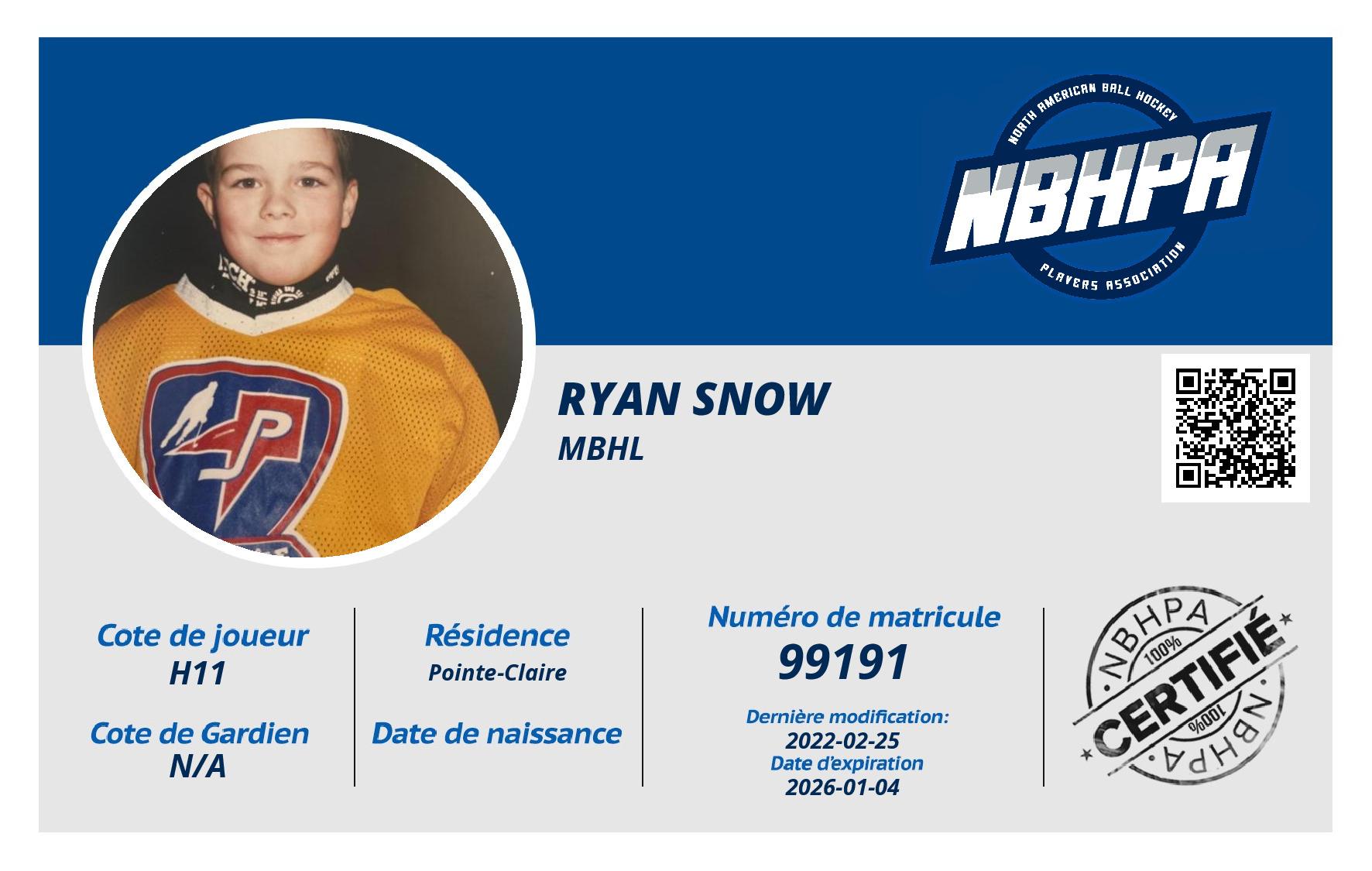 Ryan Snow