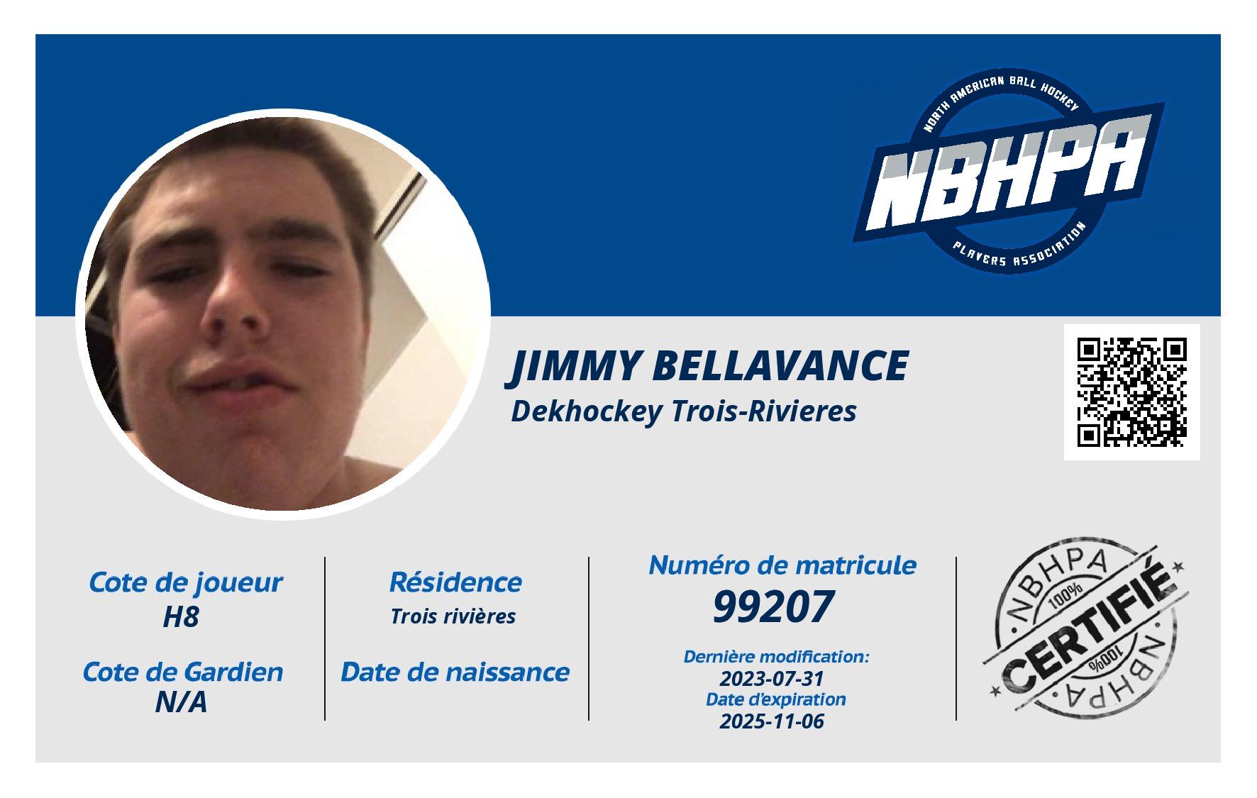 Jimmy Bellavance 