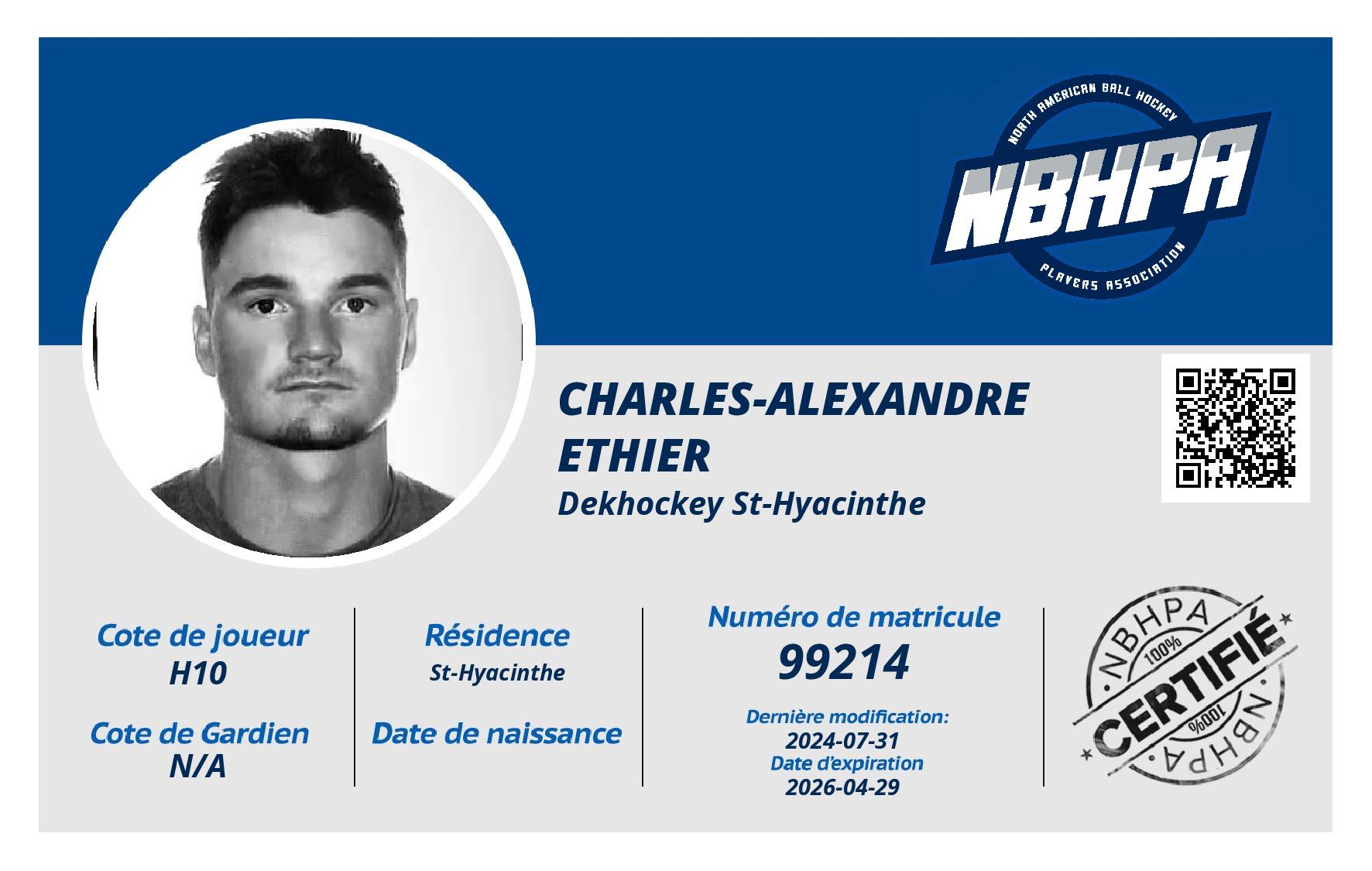 Charles-alexandre Ethier