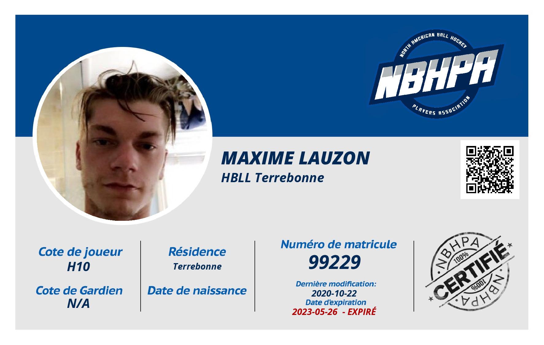 Maxime Lauzon