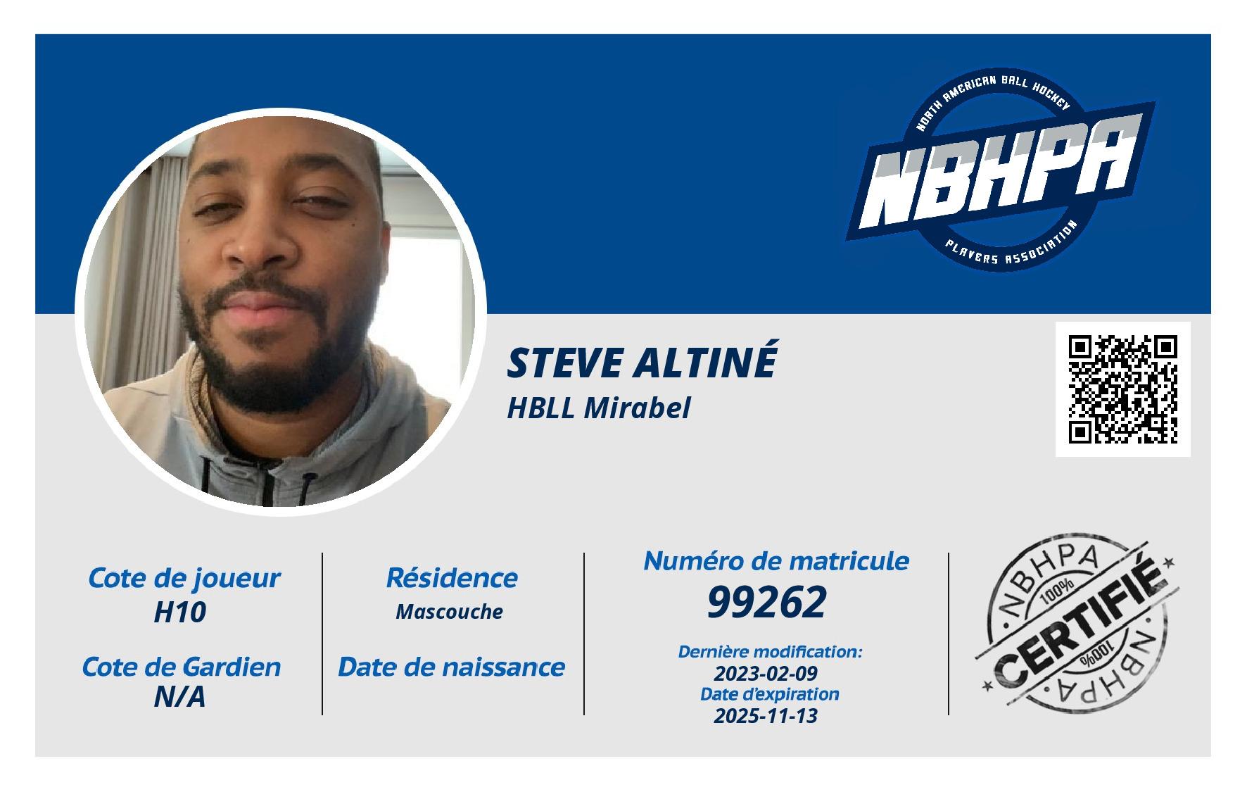 Steve Altiné