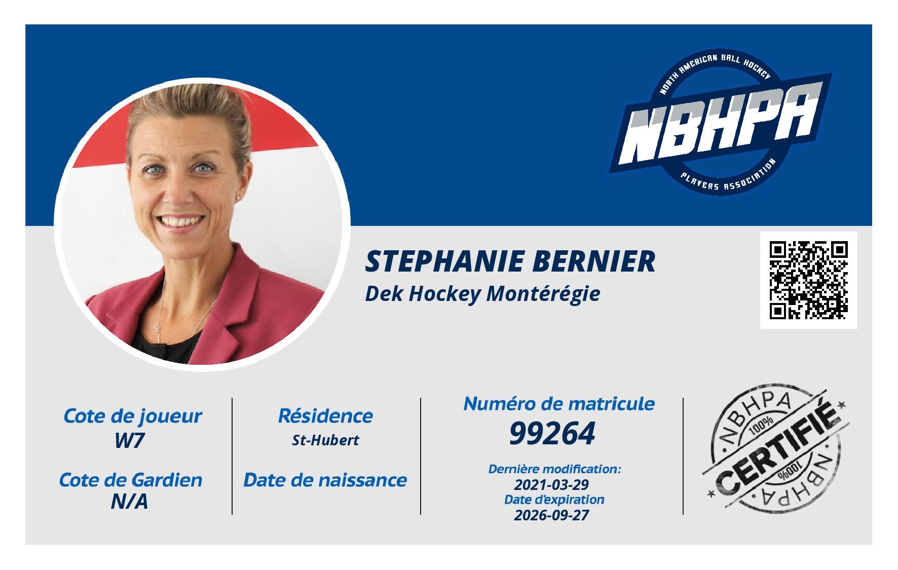 Stephanie Bernier