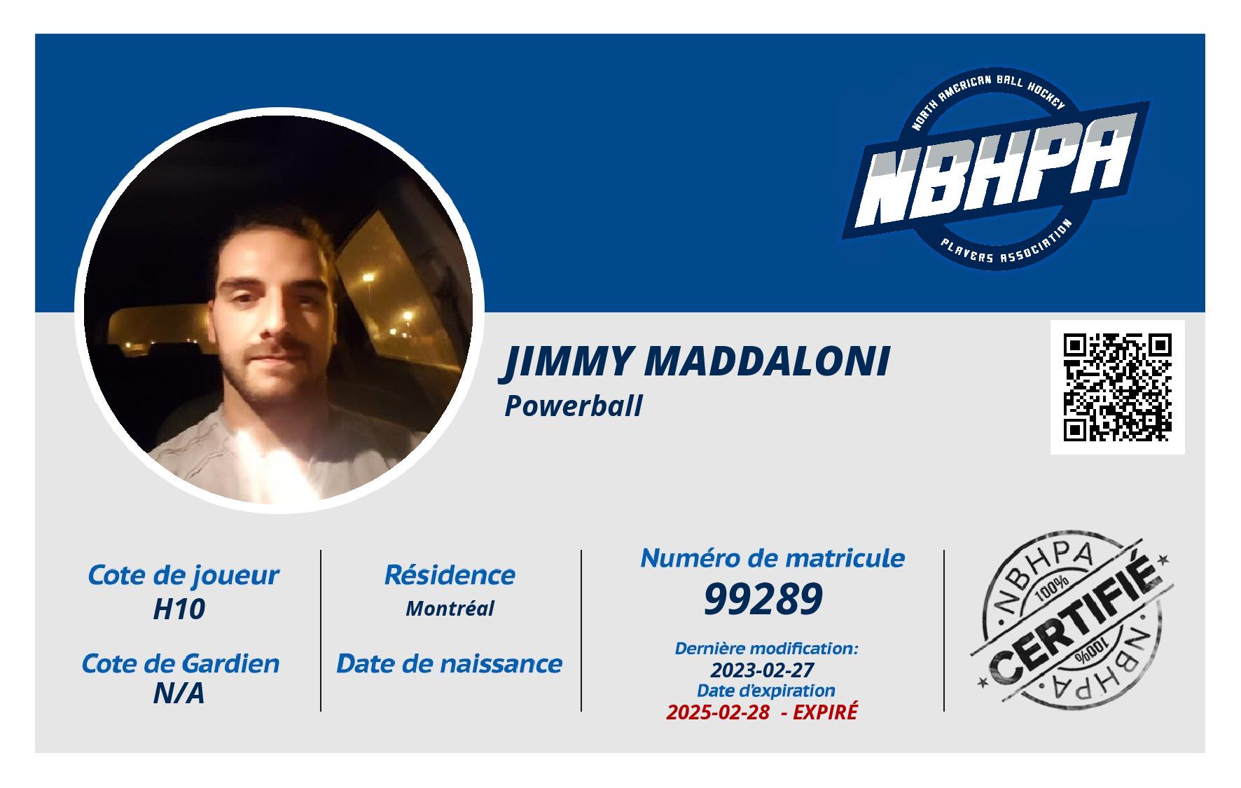 Jimmy Maddaloni